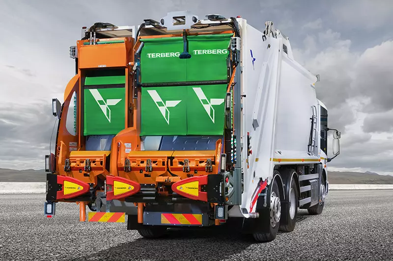 SPLIT ELECTRIC FOR EFFICIENT AND QUIET COLLECTIONS